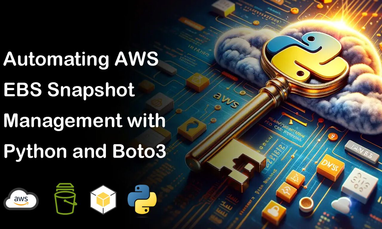 Automating AWS EBS Snapshot Management with Python and Boto3